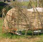 The Home Sky installation during Warwickshire Arts Week