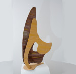 Free standing piece in wood