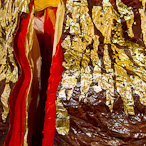 Papaule Rojo - detail around the neck
