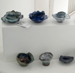 Pieces from the Raku collection (Warwickshire Arts Week)